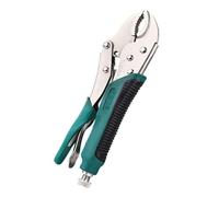 Grip Plier, Pliers Tool for Home, Large Locking Pliers, 10-inch Curved Jaw, Steel Vise Grips, Screw Locking Wrench