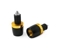 Grip Plug For HON&DA CBR 1100XX CBR1100XX 7/8"22mm Motorcycle Handle Bar Grips Ends Handlebar Counterweight Cap Plug Slider(Gold)