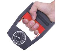 Grip Power Meter - Hand Strength Dynamometer, Finger Arm Exerciser | Handheld Training Device, Portable Strengthener Tool for Sports Conditioning, School Fitness Programs, Home Health Improvement