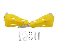 Grip Protection Shield Universal Motocross Motorcycle Handguard 22 28mm Hand Guard Shield Protector Handlebar Protection(Yellow)