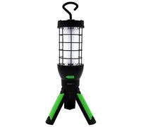 Grip Rechargeable LED Tripod Worklight - Dual Mode - 650 Lumens - Foldable Legs - Emergency Use, Roadside Repairs, Electronic Repairs, Multipurpose Light - Home, Garage