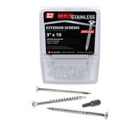 Grip Rite MAXS310DS3051#10 x 3 in. 305 Stainless Steel Star Bugle Head Deck Screw (1 lb. Pack)