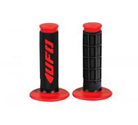 Grip Rubber Handlebar Grip Enduro MX Motocross Quad Red