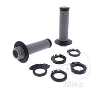 Grip Rubber Set PROGRIP 708 Cross/MX grey/black 22/25 mm 125 mm
