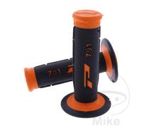 Grip Rubber Set PROGRIP 791 Cross orange/black 22/25 mm Diameter 115 mm Length