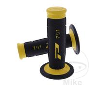 Grip Rubber Set PROGRIP 791 Cross yellow/black 22/25 mm Diameter 115 mm Length