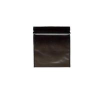 Grip Seal Polythene Zip Lock Bags, 50mm x 50mm, Clear, Pack of (Black 100pcs (2"x 2"(5x5cm)))