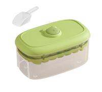Grip Stackable Tray AndBin Set Includes Optional 1or 2 Trays with Lid and Easy Release Makes 28or56 Cubes for Cocktail Coffee Leak Proof Freezer Bucket Kit Kitchen Gadget 061183