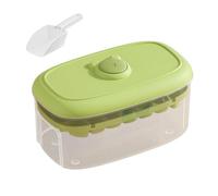 Grip Stackable Tray AndBin Set Includes Optional 1or 2 Trays with Lid and Easy Release Makes 28or56 Cubes for Cocktail Coffee Leak Proof Freezer Bucket Kit Kitchen Gadget Turtle Ice Pack (One Size)