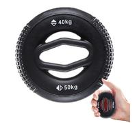 grip strength for gym: silicone forearm training, finger squeezer exerciser, muscle trainer | Resistance levels from to fifty kilograms of pe