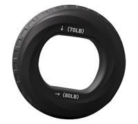 Grip Strength Ring,Grip Strength Trainer Ring - Forearm Ring Hand Motions,Finger Grip Workout Double Force Grip Rings for Mountaineering, Athletes & Stress Relief