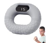 Grip Strength Strengthening Ring - Silicone Finger Strength Training Accessory - Grip Strengthener with Counter - For Athletes, Players, Boxers, Climbers, Music