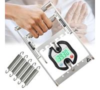 Grip Strength Tester Stainless Steel Hand Dynamometer with Digital Display No-Slip Handle for Accurate Fitness and Rehabilitation Measurements