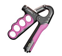 Grip Strength Trainer, Adjustable Hand Trainer for Grip Strength, Ergonomic Handle with Automatic Counting Function for On the Go Office and Training