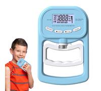 Grip Strength Trainer Battery Powered Portable, Tester High Precision, Humanized Design Training Gauge | Intelligent Memory For Sports Home School Use Health Monitor Fitness Tracker Kids Adults