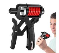 Grip Strength Trainer - Counting Hand Workout Device Adjustable Finger Gripper, Wrist Conditioning Tool | Home Office Gym Accessory for Dexterity Exercise Fitness Forearm Development