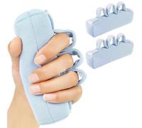 Grip Strength Trainer for Elderly 2Pcs Palm-Size Polyester Grip Trainer Filled with Elastic Particles Portable Sweat Absorbent Hand Exerciser