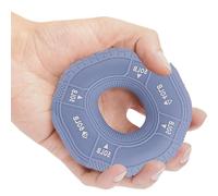 Grip Strength Trainer, Handle | Octagonal Silicone Finger Exerciser | Strength Grip Rings for Strength Training Training Training Tool for Training