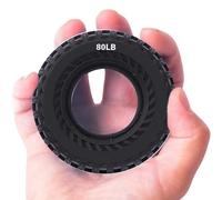 Grip Strength Trainer, Palm Massage Made of Silicone, Tyre Ring for Hand Strength Strengthening - For Men, Teenagers, Athletes, Commuters, Dorm, Travel, Car Trip