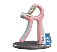 Grip strength trainers, 10-100Kg Adjustable Device For Fitness Rehabilitation Training, Wrist Strength Counting For Muscle Exercise(Count-PINK)