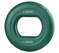 Grip Strength Workout Ring | Silicone 78.5mm Diameter 25mm Thickness 75g | Double-Force Finger Exerciser 20-80LB Resistance Options | Portable Hand Conditioning Tool For Boxing Athletes Rehabilitation