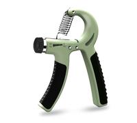 Grip Strengthener - 5-60 kg Adjustable Hand Exerciser Forearm Strengthener with E-Book for Improved Strength & Grip Rehabilitation Exerciser for Strong Hand Wrist Arm (Pack of 1 (Grey))