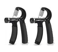 Grip Strengthener 5-60KG Adjustable Hand Grip Trainer for Forearm, Finger & Wrist - Strength Training Exerciser for Athletes, Fitness, Rock Climbing, Rehab, Home & Gym Use (Pack of 2)