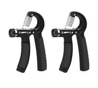 Grip Strengthener 5-60KG Adjustable Hand Grip Trainer for Forearm, Finger & Wrist - Strength Training Exerciser for Athletes, Fitness, Rock Climbing, Rehab, Home & Gym Use (Pack of 2)