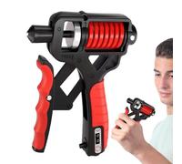 Grip Strengthener - Counting Hand Trainer, Electric Finger Tool | Adjustable Resistance Exerciser for Finger, Wrist and Hand Training at Home, A