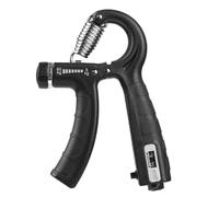 Grip Strengthener - Grip Strength Trainer, 5-60kg Adjustable Hand Exercisers, Hand Squeezer, Forearm Gripper with Thickened Spring for Strong Fingers, Hands, Wrists, Arms (Black)