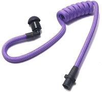 Grip Support Earpiece for Walkie Talkie Headsets - Many Styles/Comfortable/Tubeez/Surveillance/Two Way Radio (Royal Purple)
