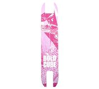Grip Tape Stunt Scooter & 2 Wheel Scooter - Self Adhesive Bubble Free Water Resistant Sandpaper - Replacement Grip Fits Most 2 Wheel Scooters (Pink Spots)