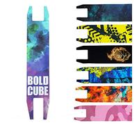 Grip Tape Stunt Scooter - Self Adhesive Bubble Free Water Resistant Sandpaper - Fits Most Stunt Scooters - Prime - Blue Black Yellow Pink Red Purple (Purple Earth)