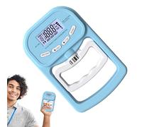 Grip Test Bench Portable Battery Operated Grip Strength Meter for Men High Precision Training Meter with Comfortable Ergonomic Handle Intelligent Memory for Exercises