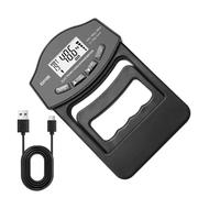 Grip Tester - Grip Dynamometer | Trainer - USB Rechargeable Portable Dynamometer for Sports Workouts, Home Fitness Exercises and Assessment