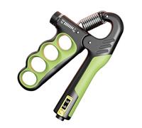 Grip Trainer, Adjustable Hand Trainer for Grip Strength, Muscle Building Device, Finger Training, Ergonomic Fitness Accessories for Gym, On the Go, Home, Strength Training