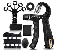 Grip Trainers, Including Forearm Strengtheners, Finger Trainers, Mechanical Counting Grips, Grip Balls, Hand Grippers, Strengthening Devices for Strength Training, Grip Improvement and Hand Exercises