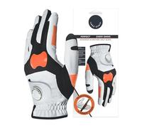 Grip Training Golf - Spandex Nylon Microfibre Silicone | GRIP COACHING GLOVE, Left Hand Glove For Correction | Effective Non-slip Swing Training Enhanced Performance