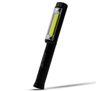Grip Wide Beam COB Pen Light - 3 Modes: 400 Lumens, 160 Lumens, Blinking Red - Magnetic Bottom - Home, Garage, Workshop