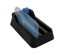 GRIPBLOCKS SSD Organizer Stand for SanDisk, Black, Plastic, Compact Desk Holder for Extreme Portable SSD, 3 Slots