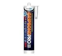 Gripbond Pro Crystal Clear High Strength Grab Adhesive Hybrid Construction Sealant Waterproof Interior Exterior Glue Instant Bond Flexible Paintable Heavy Duty Fix (3)