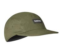 GripGrab 5 Panel Cap Summer Activewear Lifestyle Outdoor Hat with Brim Breathable Adjustable Lightweight Olive Green