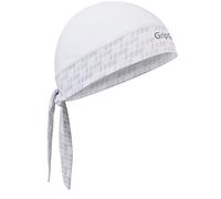 GripGrab Bandana UV-Protection Summer Under-Helmet Cycling Headscarf SPF Headwrap Headwear Breathable Bicycle Sweatband White