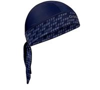 GripGrab Bandana UV-Protection Summer Under-Helmet Cycling Headscarf SPF Headwrap Headwear Breathable Bicycle Sweatband Navy Blue