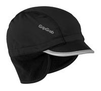 GripGrab Belgian Style Thermal Windproof Cycling Cap - Black / Small / 54-57cm