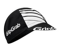 GripGrab Classic Cotton Summer Cycling Cap Retro Style Under Helmet Bicycle Hat Road Mountain Gravel Bike Headwear Black/White