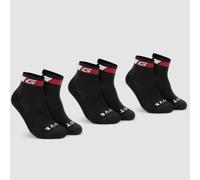 GripGrab Classic Low Cut Summer Socks 3-Pack Black