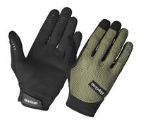 GripGrab Descent InsideGrip Full Finger Summer Mountain Bike Gloves with Knuckle Protection Protective Cycling Gloves MTB