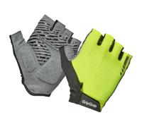 GripGrab Expert RC Max Padded Short Finger Summer Gloves - High Vis Yellow / Small