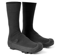 GripGrab Explorer Waterproof Gravel Cycling Shoe Covers MTB Overshoes | Windproof thermal mountain bike gaiters with soft knit insulation, zipperless cuffs and abrasion-resistant toe caps